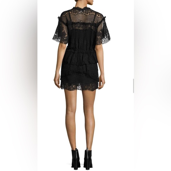IRO PENNY LACE V-NECK MINI DRESS - Picture 2 of 4